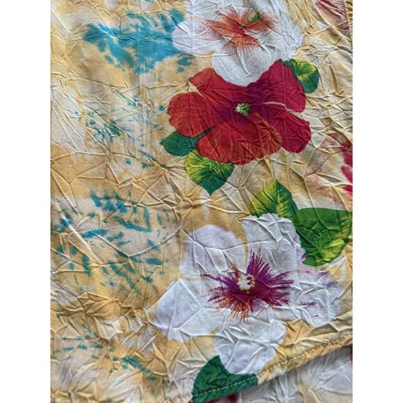 Vintage JAMS WORLD size S Men’s SHIRT Hawaiian Floral Rayon K23 - Picture 3 of 8